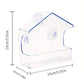 1pc Window Bird Feeder For Outside, Transparent Plastic Window Bird Feeders With Strong Suction Cups, Transparent Birds Food
