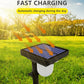 Solar Lights Outdoor Garden Solar Powered Wall Lamp Waterproof Motion Sensor Pathway Light Landscape Path Yard Backyard Lawn