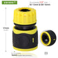 1/2'' 3/4'' 1'' Garden Water Connectors Tap Coupling Quick Adapter Hose Tubing Irrigation Joints Car Washing Fittings Faucet
