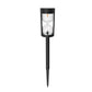 4 Pcs Solar Hourglass Lawn Lamp IP65 Waterproof Garden Light Flashing LED Landscape Light for Outdoor Garden Landscape Patio
