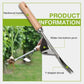 Stainless Steel Wood Handle Garden Weeder Hand Weeding Removal Cutter Puller Tools Multifunction Weeder Transplant Garden Tools