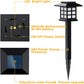 2/4/6/8/12Pcs Solar LED Pathway Lights Outdoor Waterproof Walkway Garden Decor Street Lamp for Landscape Yard Patio Driveway