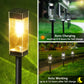 Outdoor solar landscape lights, courtyard square lawn lights, garden floor mounted lights, Waterproof and warm white