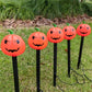 2024 Solar Lights Outdoor Waterproof Holiday Garden Pumpkin Lamp LED Lights Halloween Decorations Lawn Ground Plug Light 665