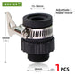 1/2'' 3/4'' 1'' Garden Water Connectors Tap Coupling Quick Adapter Hose Tubing Irrigation Joints Car Washing Fittings Faucet