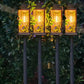 Solar LED Walkway Lights Outdoor Waterproof Durable Tungsten Warm Light Garden Patio Driveway Sidewalk Splice Decorative Lights