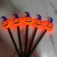 2024 Solar Lights Outdoor Waterproof Holiday Garden Pumpkin Lamp LED Lights Halloween Decorations Lawn Ground Plug Light 665