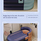 Adult Portable Bathtub Folding Bath tub Bucket Body Sauna Shower Steam Inflatable Whirlpool Bathtub Simple Bathroom Supplies