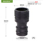 1/2'' 3/4'' 1'' Garden Water Connectors Tap Coupling Quick Adapter Hose Tubing Irrigation Joints Car Washing Fittings Faucet