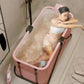 Portable Large Foldable Bathtub for Adults and Children 1.2/1.5m Full Body Soaking Tubs Household Shower Artifact Inflatable