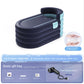 Adult Portable Bathtub Folding Bath tub Bucket Body Sauna Shower Steam Inflatable Whirlpool Bathtub Simple Bathroom Supplies