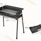 Household Outdoor Courtyard Multi Functional Folding Portable Charcoal Barbecue Stove Rack Supplies Tools