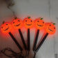 2024 Solar Lights Outdoor Waterproof Holiday Garden Pumpkin Lamp LED Lights Halloween Decorations Lawn Ground Plug Light 665