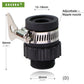 1/2'' 3/4'' 1'' Garden Water Connectors Tap Coupling Quick Adapter Hose Tubing Irrigation Joints Car Washing Fittings Faucet