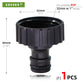 1/2'' 3/4'' 1'' Garden Water Connectors Tap Coupling Quick Adapter Hose Tubing Irrigation Joints Car Washing Fittings Faucet