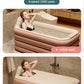 Adult Portable Bathtub Folding Bath tub Bucket Body Sauna Shower Steam Inflatable Whirlpool Bathtub Simple Bathroom Supplies