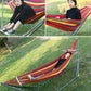 2-in-1 Hammock Hanging Chair fold Camping Thicken Swinging Chair Outdoor Hanging Bed Canvas Rocking Chair with Hammock Stand