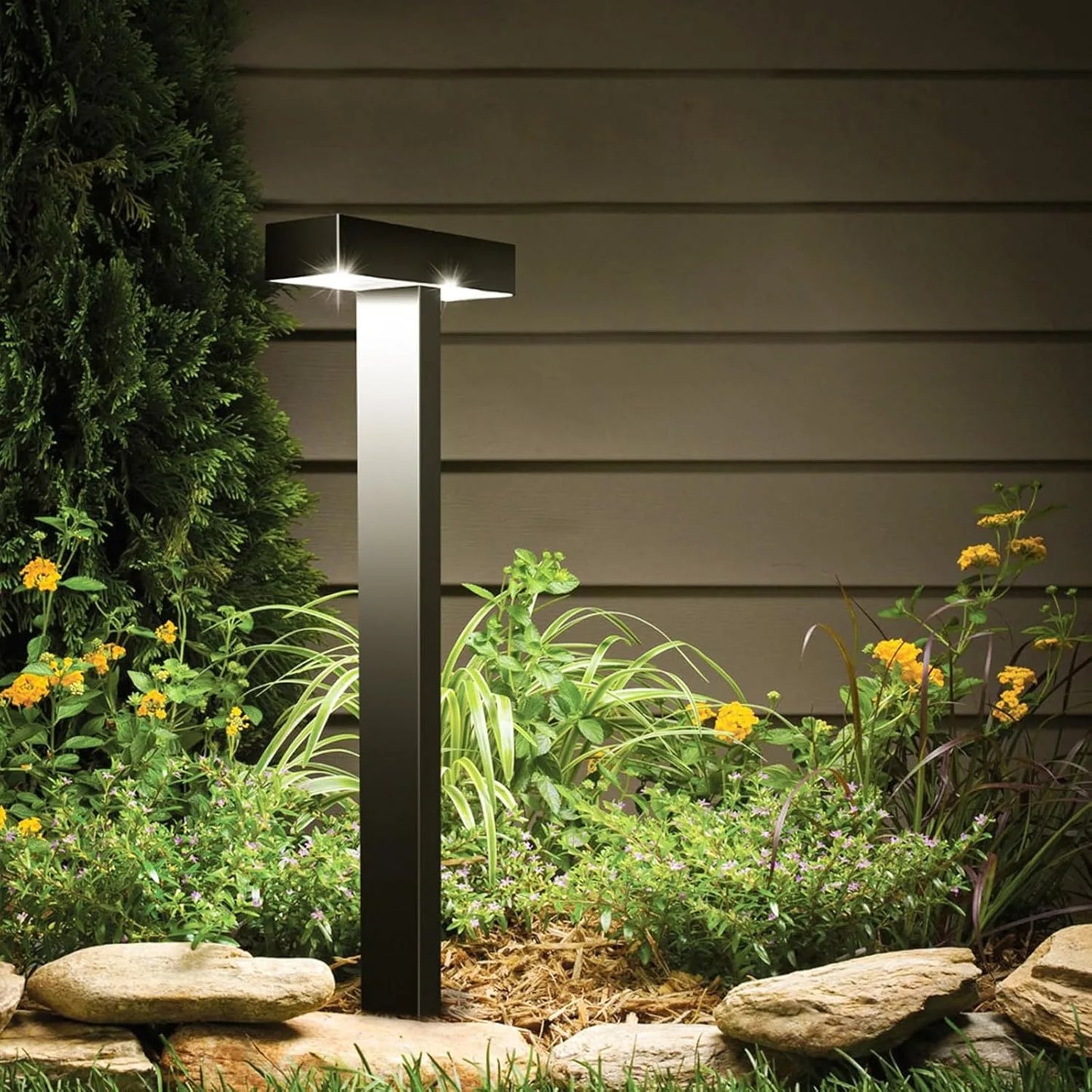 1/4/8 PCS Solar Lawn Light Solar LED Garden Lights Outdoor Lighting Waterproof Lawn Path Spotlight for Courtyard Pathway Decor