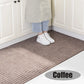 Striped Polyester PVC Doormat, Water-Resistant, Non-Slip, Stain-Resistant, Machine-Made, Outdoor Entrance Mat Easy Clean Durable
