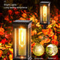 2pc Solar Garden Light Outdoor Courtyard Lamp Ip65 Waterproof RGB Warm Light for Garden Yard Lawn Backyard Landscape Porch Decor