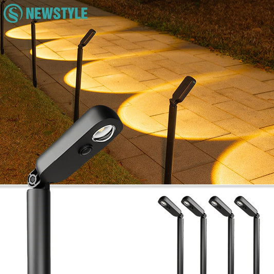 Solar Powered Outdoor Garden Pathway Lights