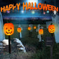 2024 Solar Lights Outdoor Waterproof Holiday Garden Pumpkin Lamp LED Lights Halloween Decorations Lawn Ground Plug Light 665