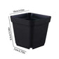 50pcs Plastic Seedling Cup Thickened Nursery Pots Flower Pots for Garden Planting Nutrition Cup Seedling Cultivation Container