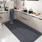 Striped Polyester PVC Doormat, Water-Resistant, Non-Slip, Stain-Resistant, Machine-Made, Outdoor Entrance Mat Easy Clean Durable