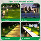 Outdoor solar landscape lights, courtyard square lawn lights, garden floor mounted lights, Waterproof and warm white