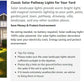 Outdoor solar lawn light, waterproof landscape garden light