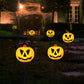 2024 Solar Lights Outdoor Waterproof Holiday Garden Pumpkin Lamp LED Lights Halloween Decorations Lawn Ground Plug Light 665