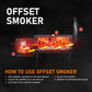 BBQ Charcoal Grill and Offset Smoker for Outdoor and Camping, Grill Wholesale and customization