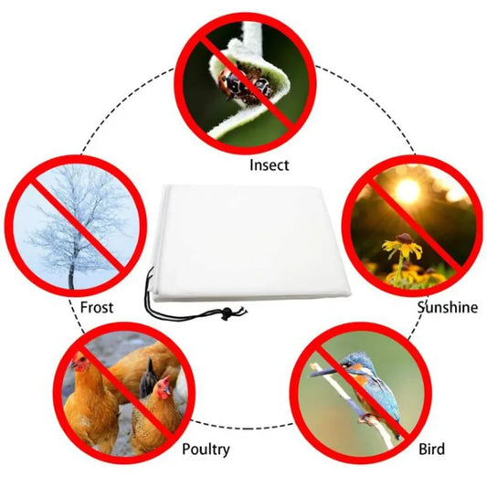 Plant Cover Winter Warm  Tree Shrub  Protecting Bag Frost Protection For Yard Garden  Small  Against Cold