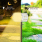 72 LED Solar Spotlights Outdoor Landscape Waterproof 108/136 LEDS Solar Powered Wall Light Auto On/Off for Yard Garden Pathway