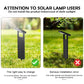 Super Bright Solar Powered Pathway Lights Outdoor Waterproof Lands Modes Driveway Sidewalk Walkway Garden Decor